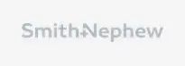 Text logo displaying "Smith & Nephew" in a light gray font on a white background.