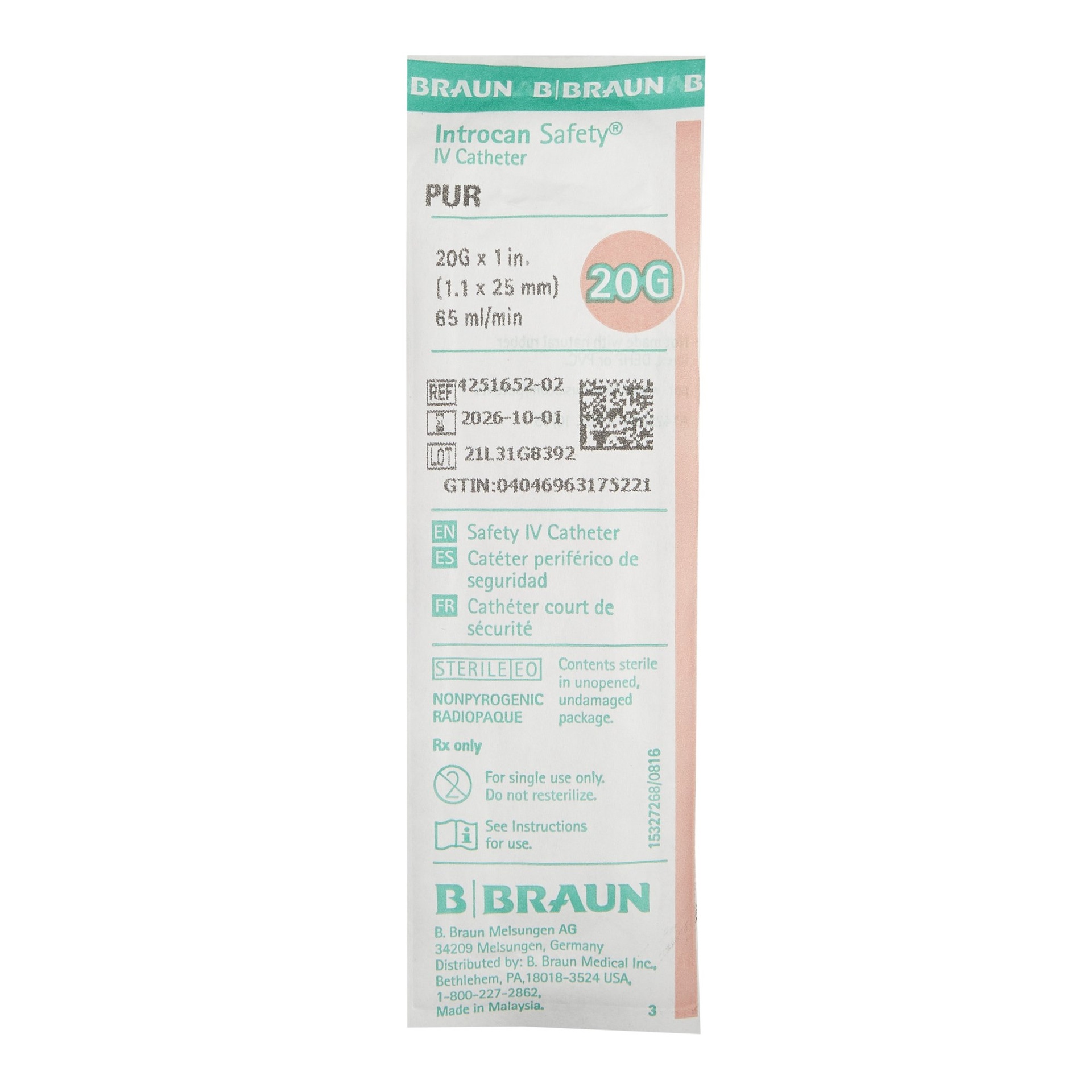 B Braun # 4251652-02