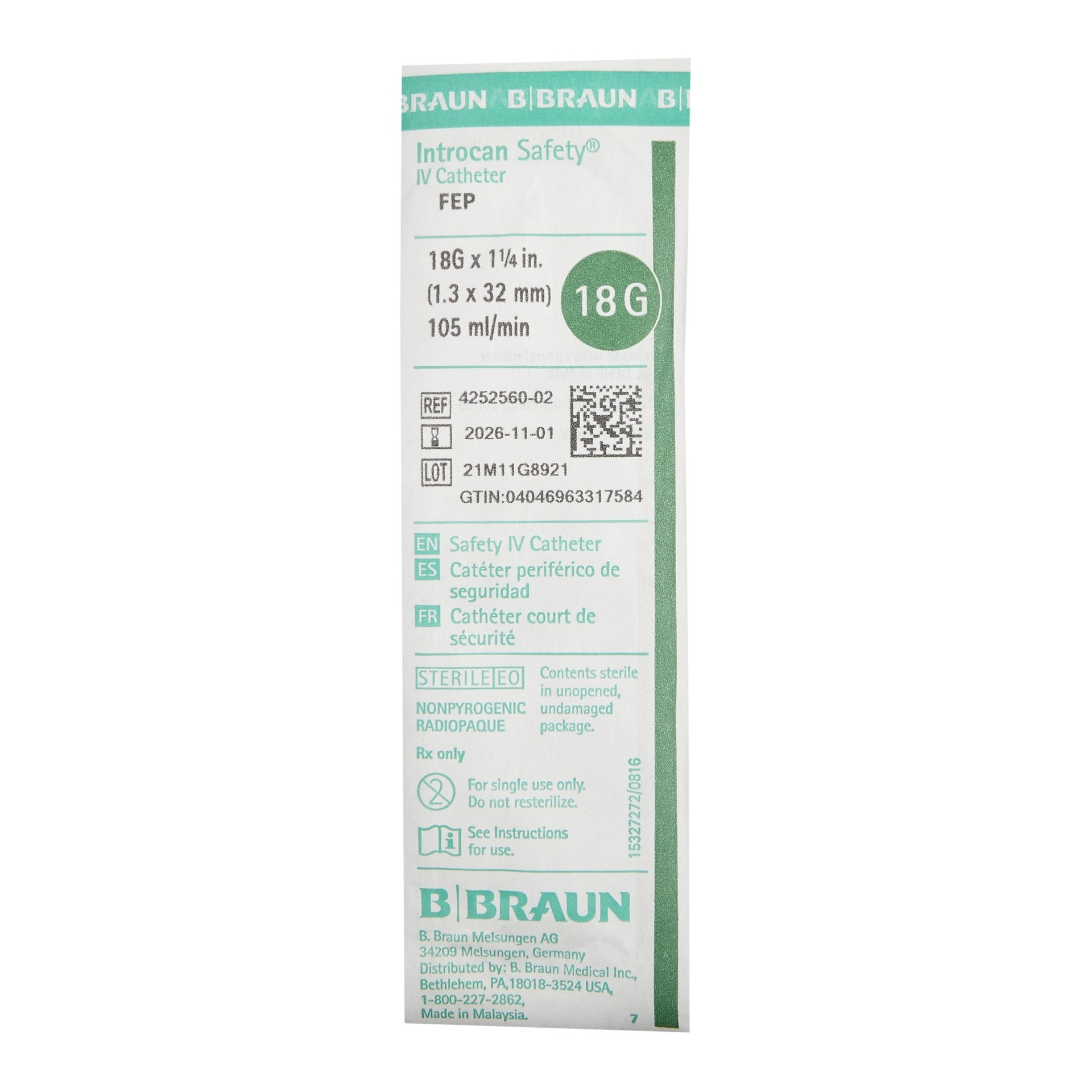 B Braun # 4252560-02