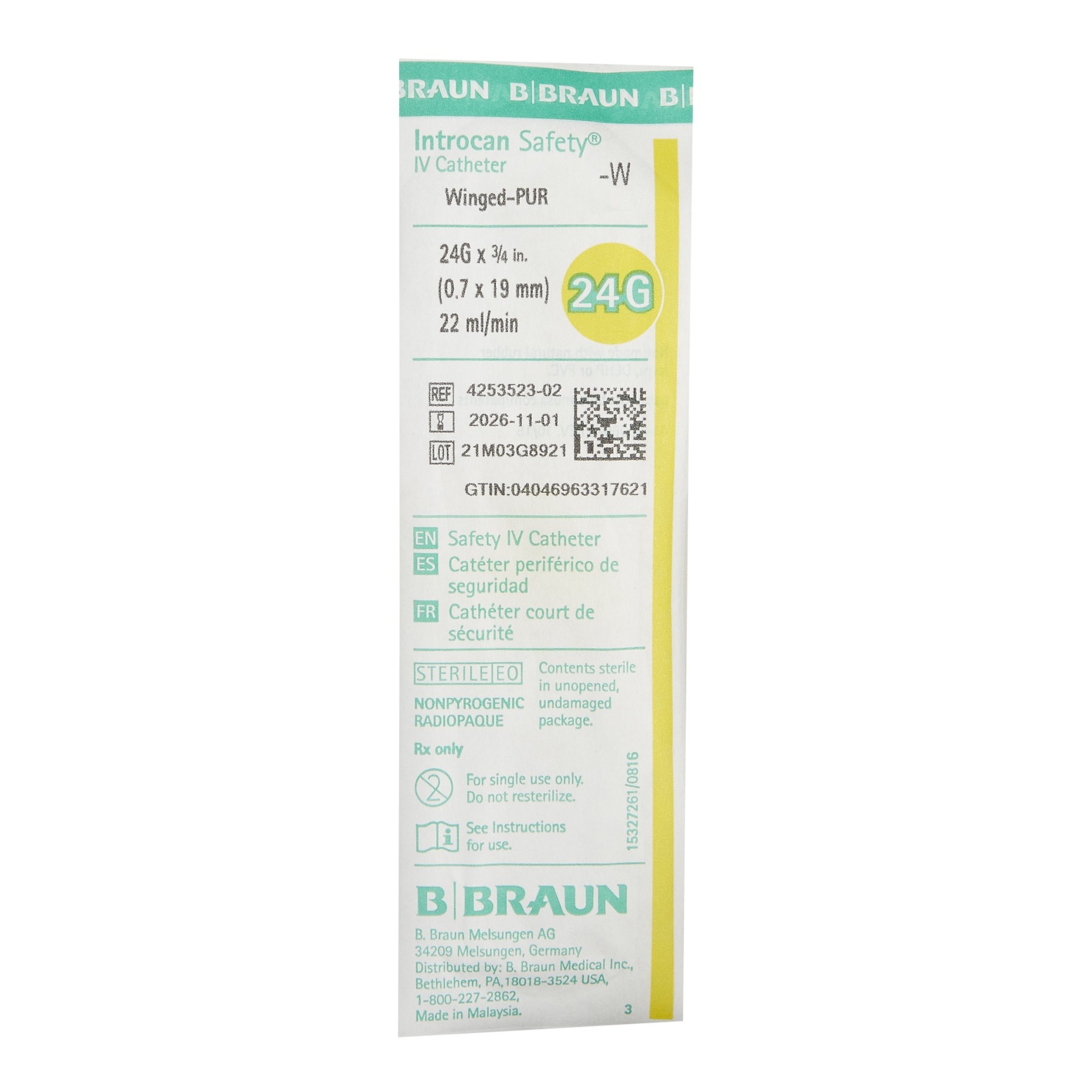 B Braun # 4253523-02