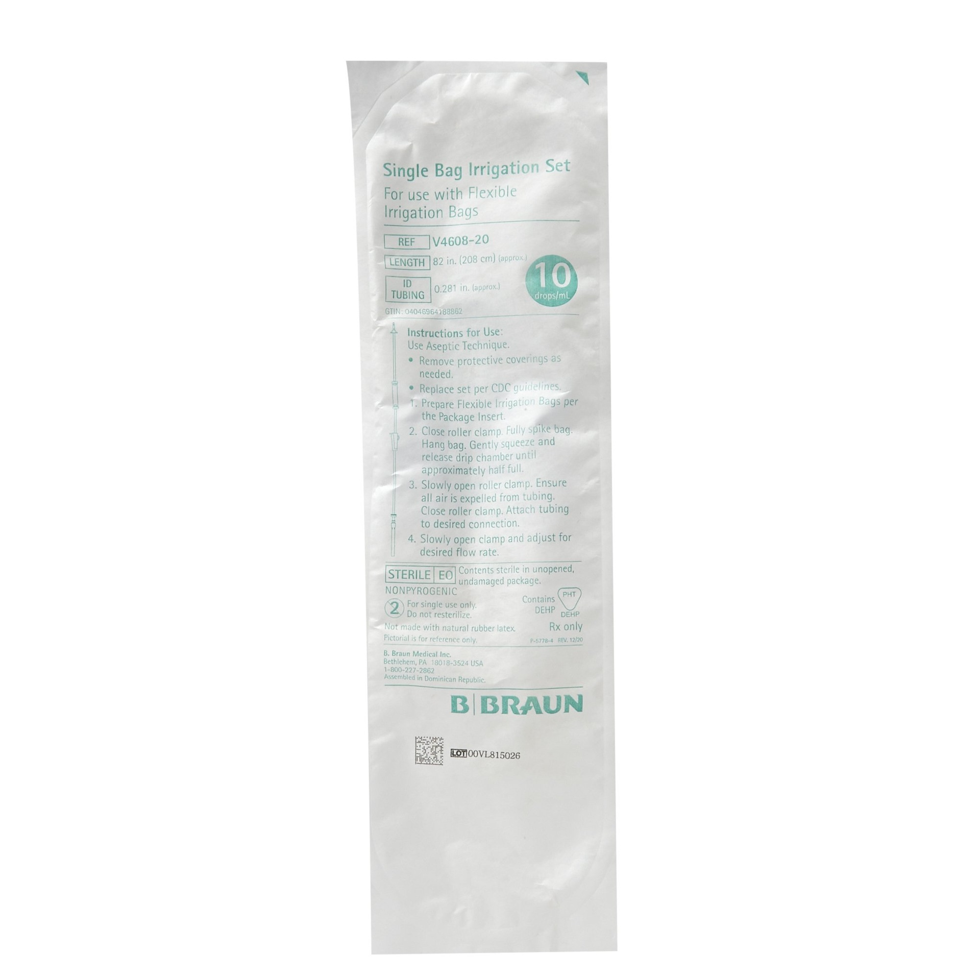 B Braun # V4608-20